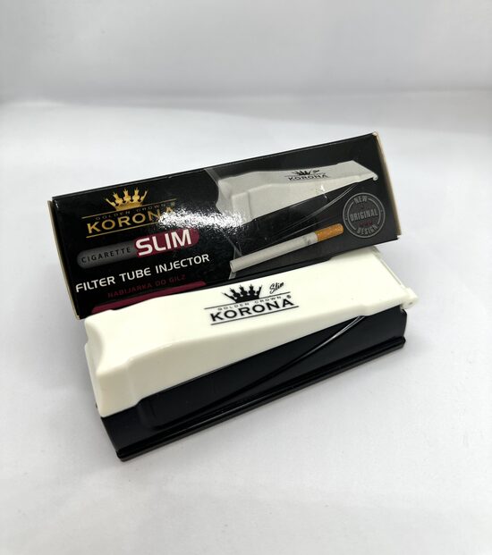 Korona Slim cigarešu čaulīšu piepildāmā mašīnīte. 