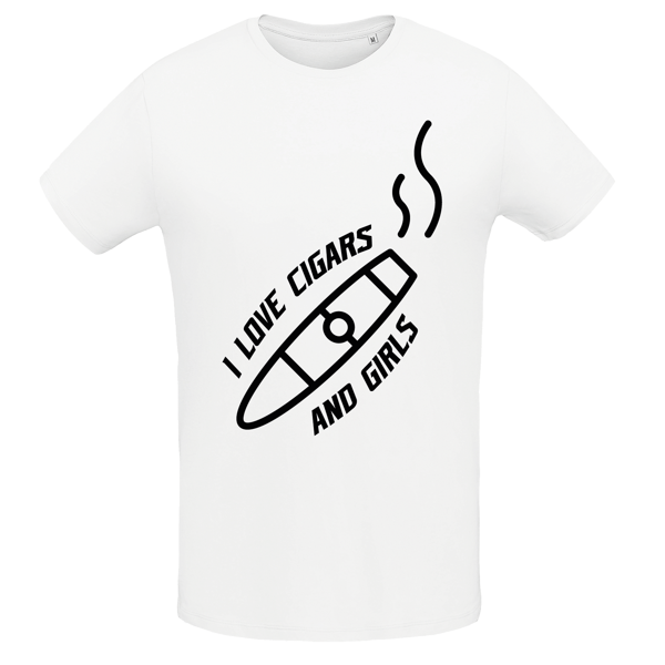 I love cigars ... T-Krekls 