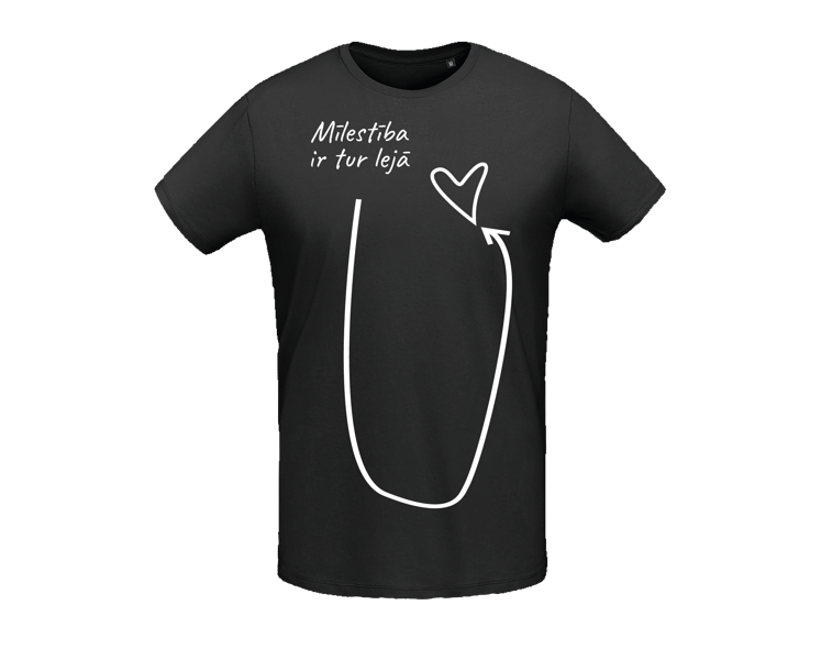 Mīlestība ir tur lejā T-Krekls 